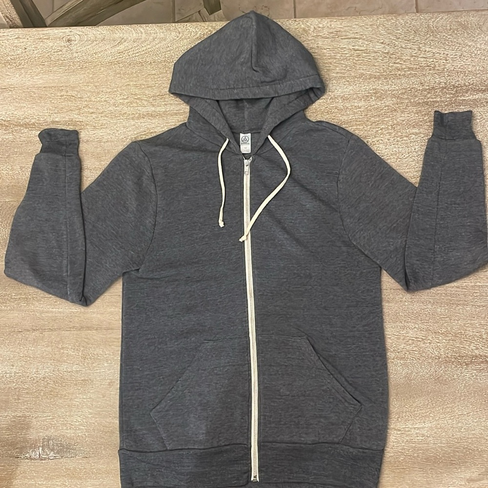 Men’s full zip hooded sweat jacket